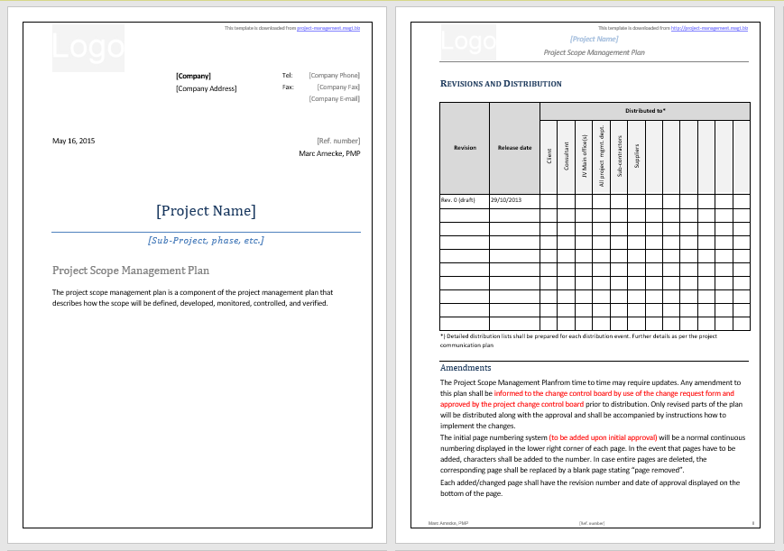 Statement of Work Template 05
