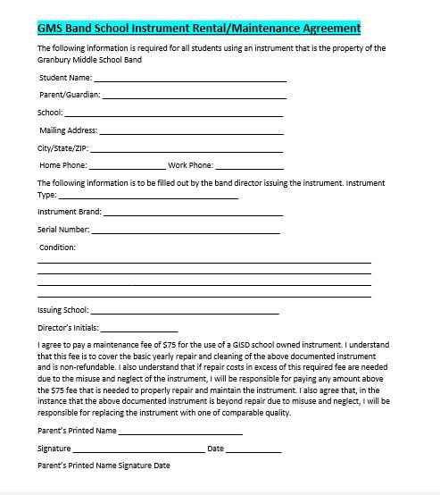 Maintenance Agreement Template 10