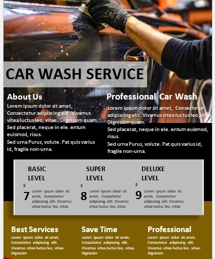 Car Wash Flyers Format Archives Microsoft Word Templates