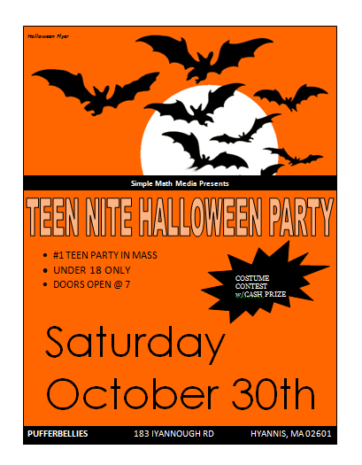 11 Free Eye Catching Halloween Party Flyer Templates My Word Templates