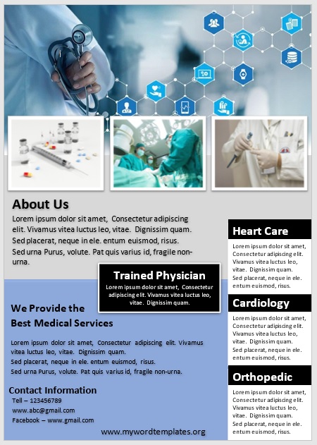 Medical Poster Template 04