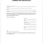 Employment Certificate Template | Microsoft Word Templates