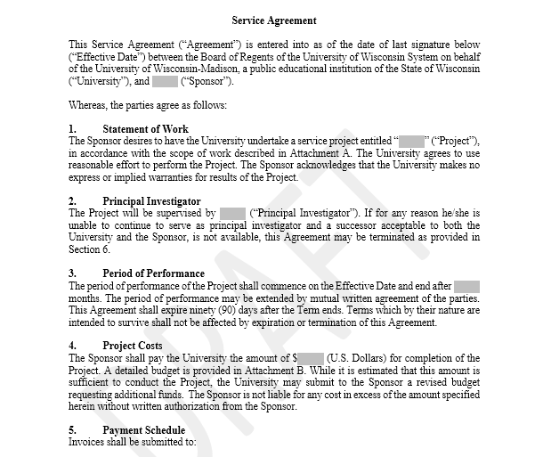 Professional Services Agreement Templates 24 Free Samples My Word 