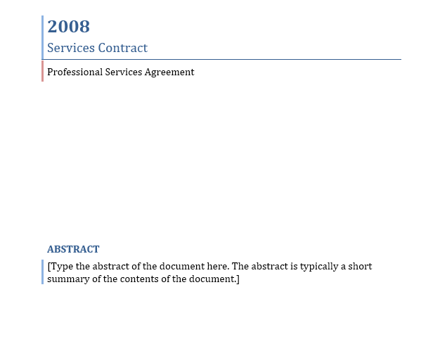 Service Agreement Template 08