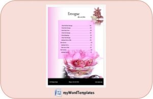 spa price list template feature image