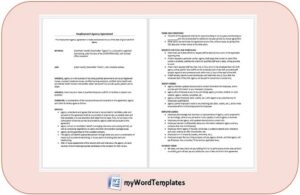 Employment Agency Agreement Template Feature Image