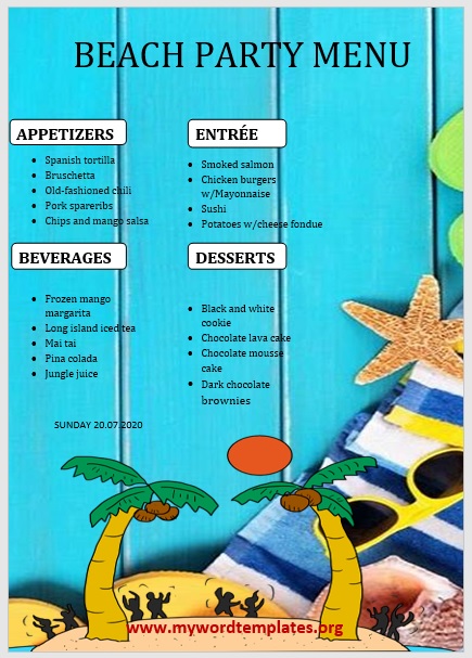 11-free-beach-party-menu-templates-my-word-templates