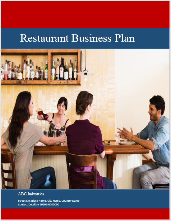 Restaurant Business Plan Template 03