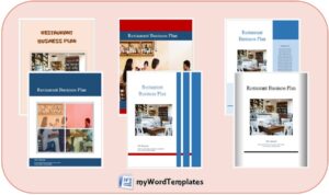 restaurant business plan templats image