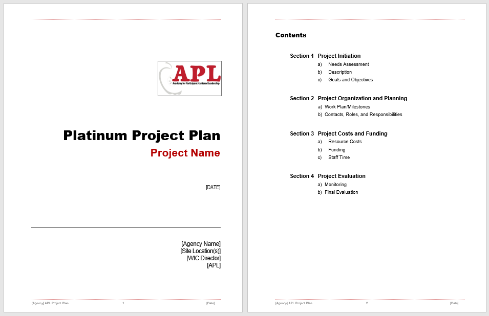 Project Plan Template 10