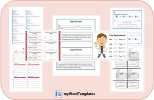 appointment slip templates feature image