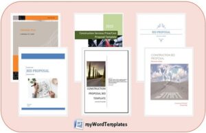 bid proposal templates image