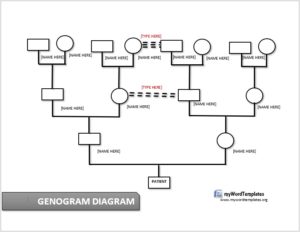 40 Free Genogram Templates - My Word Templates