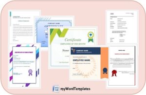employment certificate templates image