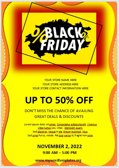 Black Friday Sale Flyer 04