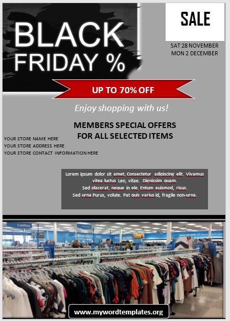 Black Friday Sale Flyer 06