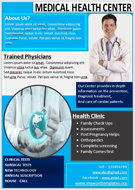 Medical Poster Template 07