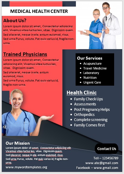 Medical Poster Template 08