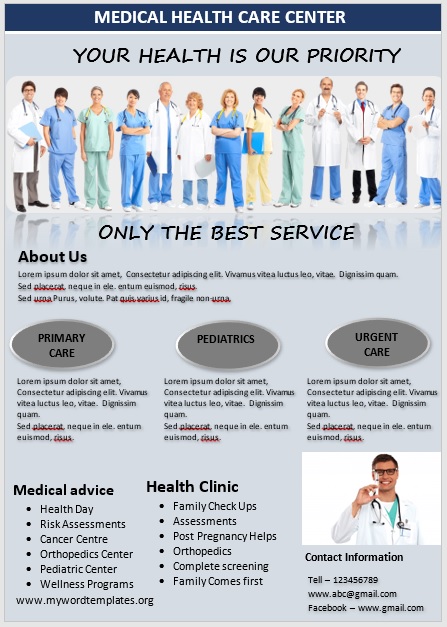 Medical Poster Template 09