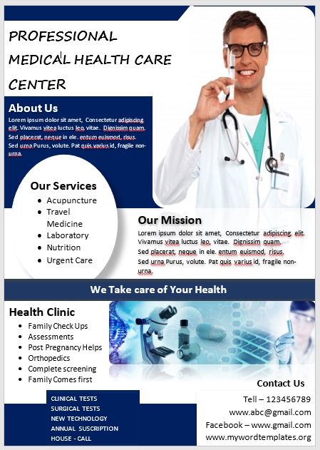 Medical Poster Template 10